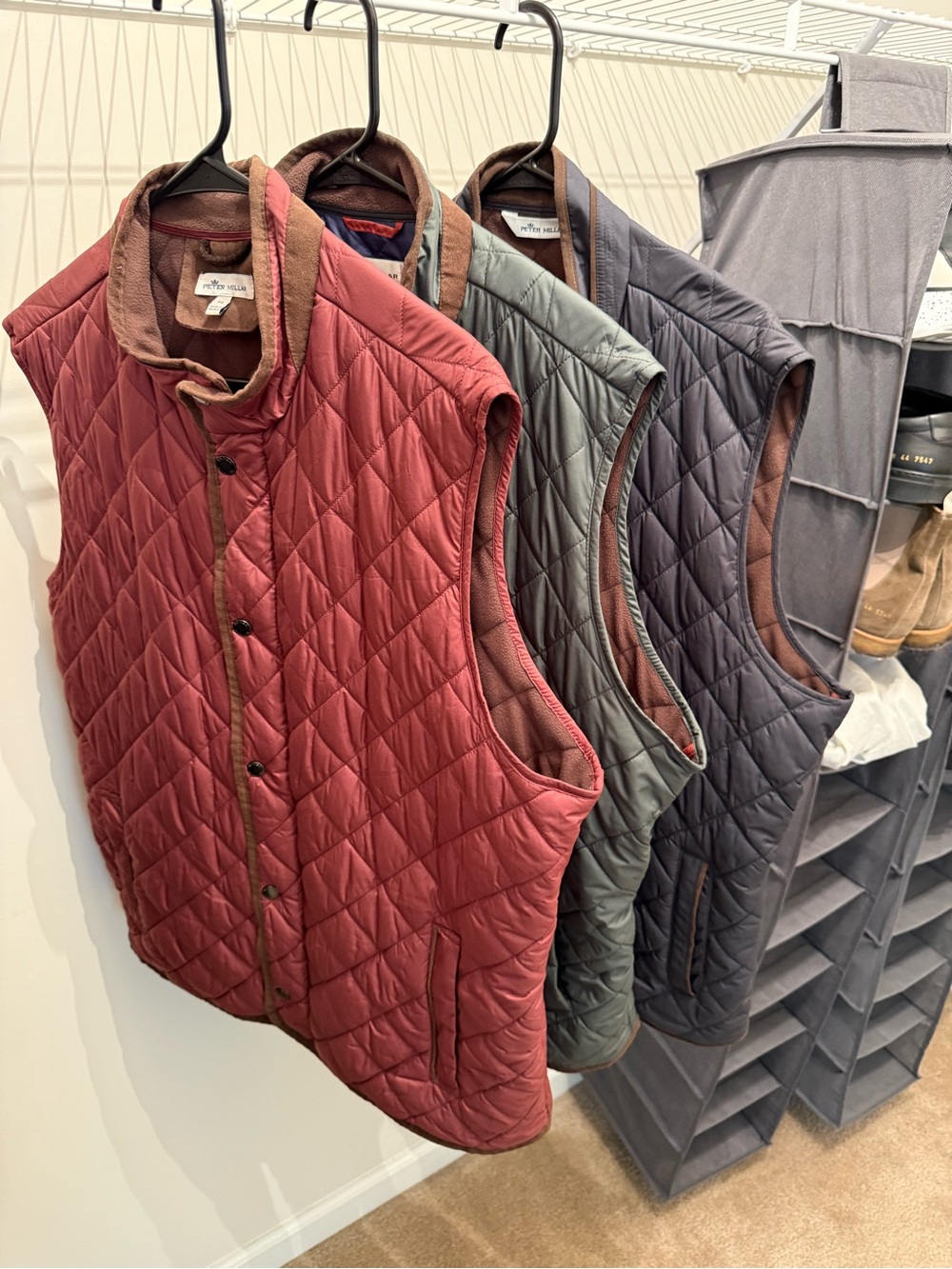 Lot of 3 - Peter Millar Essex Vests XL